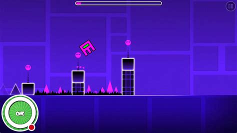 Geometry Dash Playthrough 1 Stereo Madness Youtube
