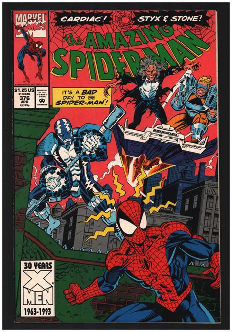 The Amazing Spider Man 376 David Michelinie Jeff Johnson First