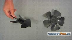How To: Frigidaire/Electrolux Condenser Fan Motor Blade 241639502