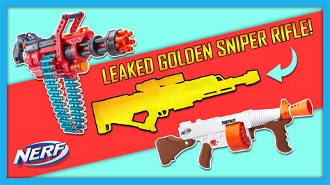 The Golden Nerf Sniper Leaked Nerf Ultra Pharaoh Omega Icon Longshot