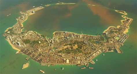 An Island City State Citiesskylines