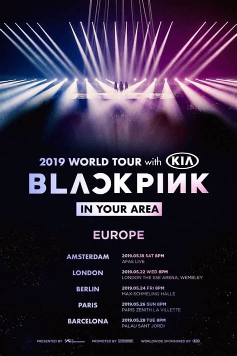 It is their first world tour following their japan arena tour. BLACKPINK CONCERT TICKET UK LONDON TOUR MAY 2019 : World ...