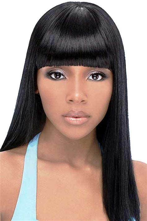 From french crops to long bangs, there is a fringe style that perfectly matches you and your needs. 21 Most Beautiful Black Hairstyles With Bangs That Will ...