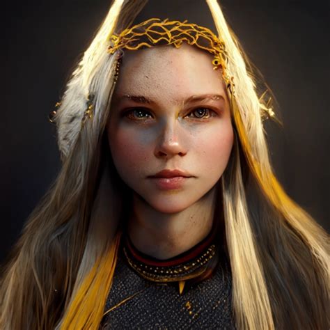 Viking Goddess Freya The Norse Goddess Of Love Midjourney Openart