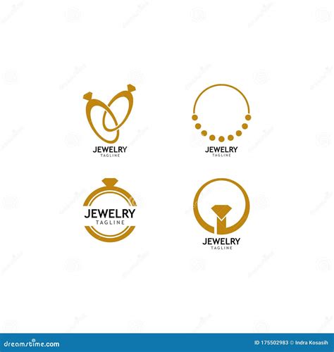 Jewelry Logo Vector Icon Template Stock Vector Illustration Of Royal