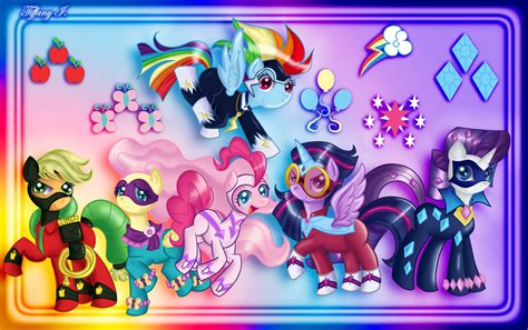 Mlp Power Ponies By Itiffanyblue On Deviantart