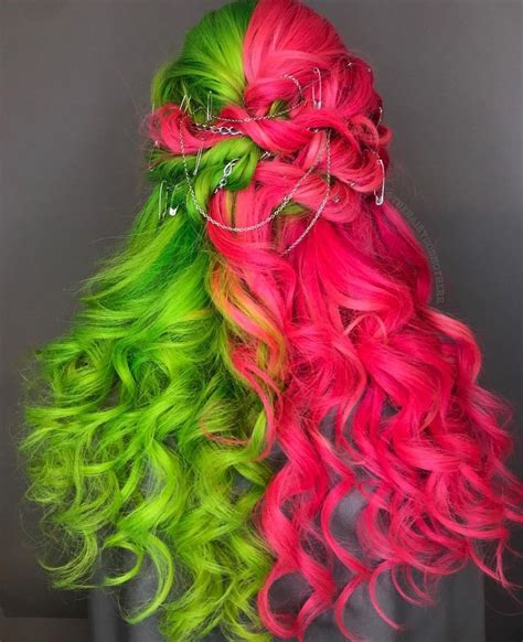 Pin By Roxanne Benge On Hair Inspo Rainbow Hair Color Rainbow Hair