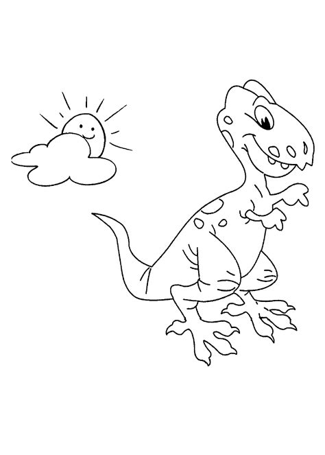 Desenhos de Dinossauros para imprimir e colorir Só Atividades