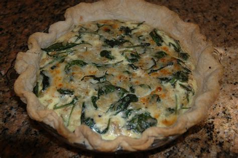 Bake until set and golden brown, about 30 minutes. Spinach and Mushroom Quiche | Gracehill Bed and Breakfast