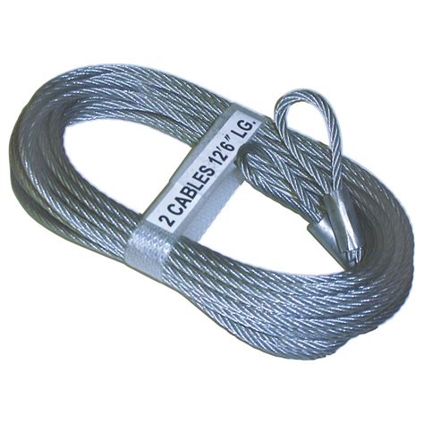Compatible with model numbers 2055,3053,3055,7055. 12 ft. Garage Door Extension Cable (2-Pack) | Ideal ...