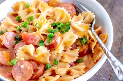 Creamy Sausage Pasta Dinner Made In One Pan Kylee Cooks
