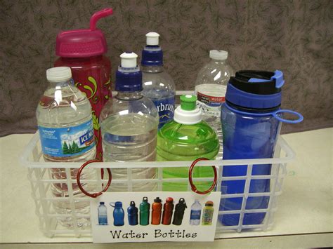 Water Bottles Teaching Crafts Kindergarten Organization Classroom