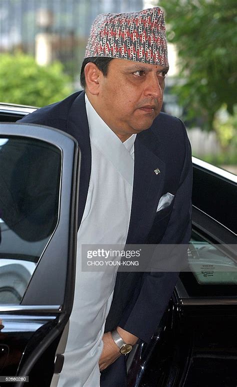 king gyanendra of nepal arrives at jakarta convention center to news photo getty images