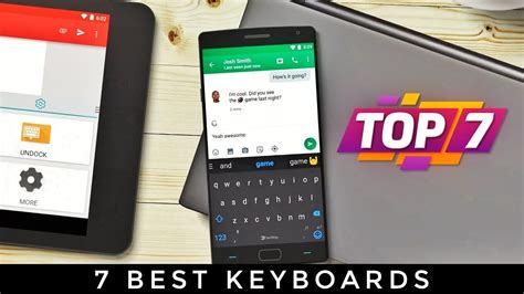 Top 7 Keyboards For Android And Ios 2018 Youtube