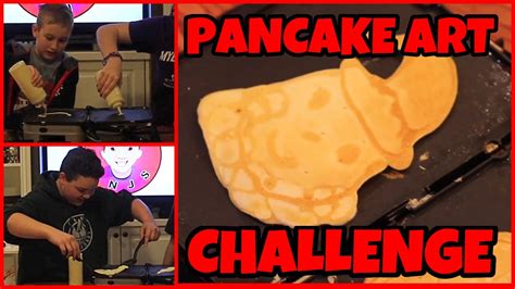 Pancake Art Challenge Youtube