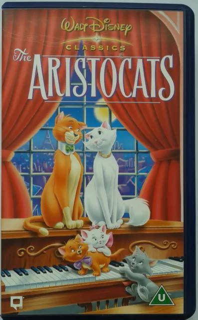 WALT DISNEY CLASSICS THE ARISTOCATS VHS VIDEO Disney S Th Animated Classic PicClick UK