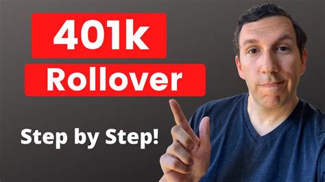 401k Rollover To Traditional Ira Step By Step Tutorial Take Control