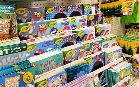 Crayola Coloring Books w/ Stickers from $1.30 Each on Target.com (Easy