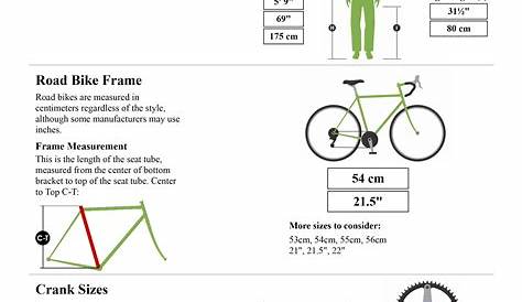 Bike Size Chart: The Definitive Guide for Choosing Your Bike Size (2019