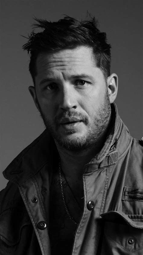 1080x1920 Tom Hardy Male Celebrities Black And White Monochrome Hd For Iphone 6 7 8