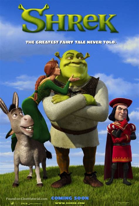 Shrekmovieposter Shrek Animated Movies Childhood Movies