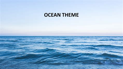 Ocean Ppt Templates