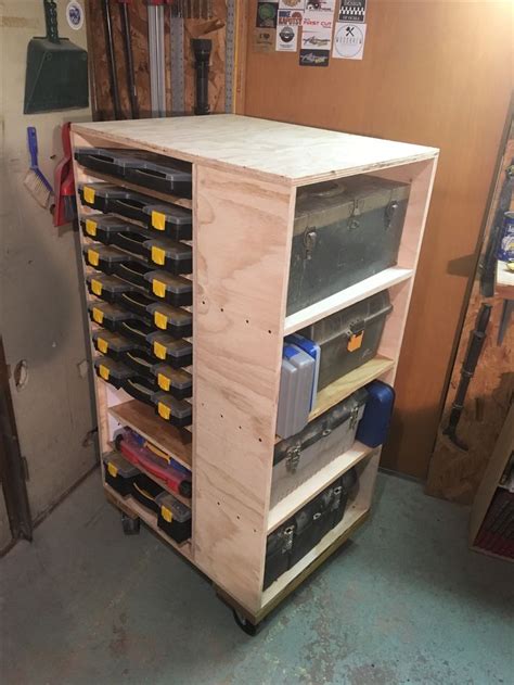 I Made This Screw Organizertool Box Holder For In My Shop Using Harbor