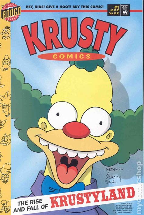 Krusty Comics 1995 Comic Books