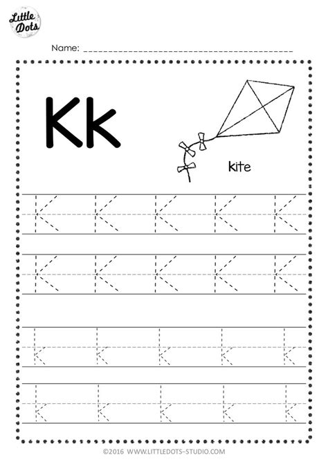 Print all 26 uppercase a to z letters shown below in the free pdf book. Free Letter K Tracing Worksheets