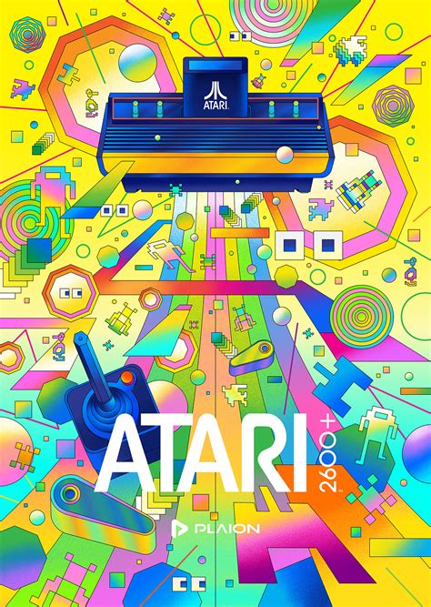 Atari 2600 Plus Poster Scottbalmer Posterspy