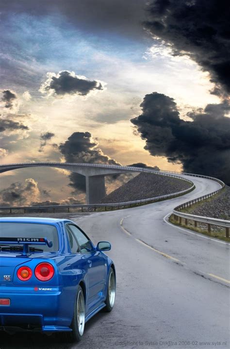 Paul Walker Skyline R34 Wallpapers - Wallpaper Cave