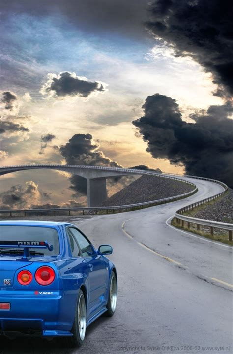 Paul Walker Skyline R34 Wallpapers Wallpaper Cave