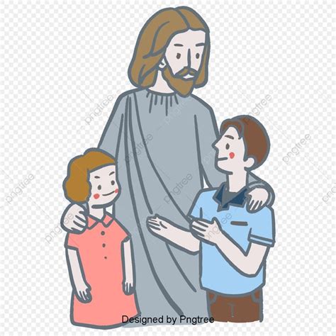 Gambar Cerita Alkitab Tuhan Yesus Kristus Menjaga Anak Anak Tangan