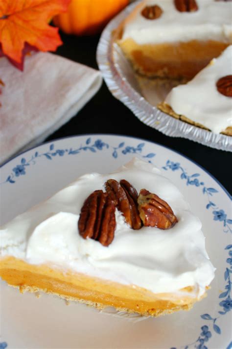 No Bake Ultimate Triple Layer Pumpkin Pie The Thrifty Couple