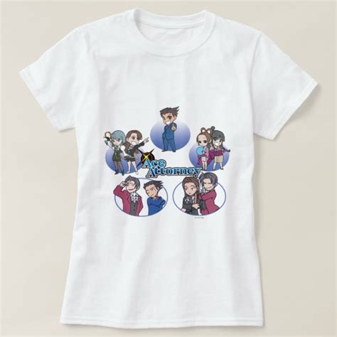 Ace Attorney T Shirts Ace Attorney T Shirt Designs Zazzle