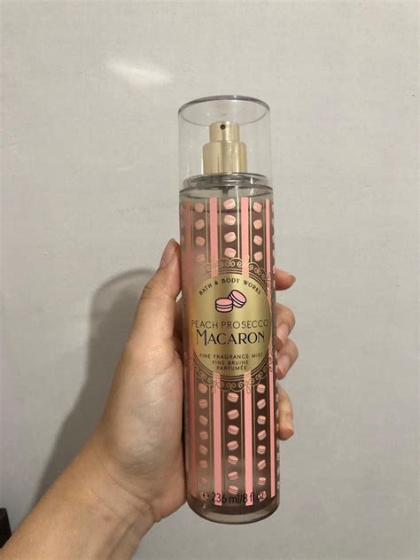 Bath And Body Works Peach Prosecco Macaron For Women 236ml On Carousell