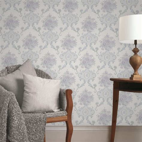 French Provincial Style Wallpaper Draw Quack