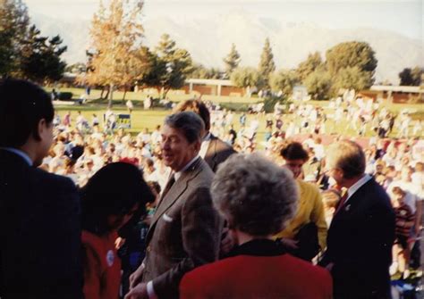 When Ronald Reagan And Bob Hope Visited Chaffey College The David