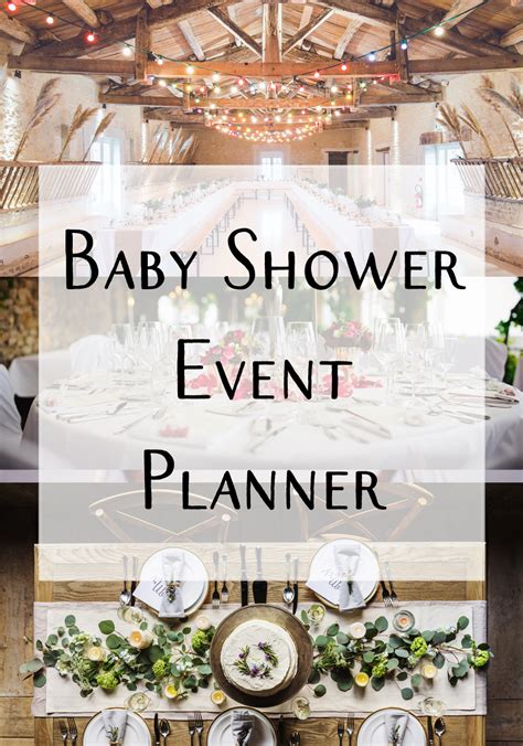 Baby Shower Event Planner Successful Baby Shower