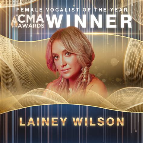56th Cma Female Vocalist Of The Year Award Winner Lainey Wilson Kplx Fm