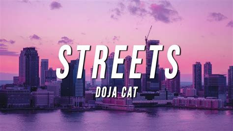 Doja Cat Streets Lyrics Youtube