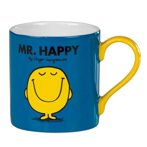 This Mr Happy Mug Is From The Collection Of Mr Men And Little Miss