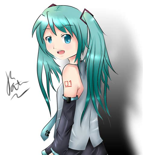 Hatsune Miku Digital Redraw By Xxonionsxx On Deviantart