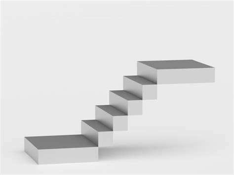 Escalera Abstracta Escaleras Con Escalones Concepto De Negocio