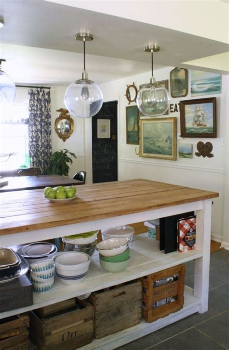 99 Inspirations Vintage Farmhouse Style Kitchen Island Rustic Kitchen