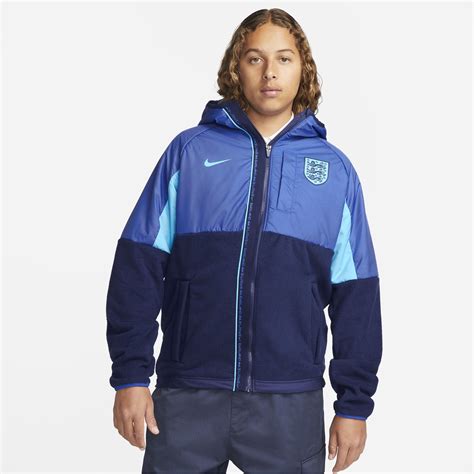 Nike England Awf Mens Winterized Full Zip Football Jacket Azul