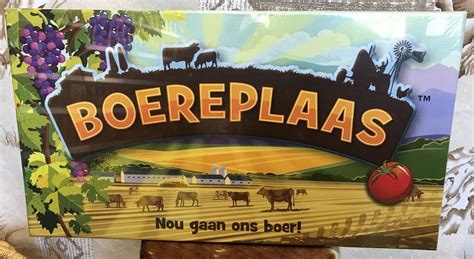 Board Game Boereplaas Bordspel Afrikaans Unit