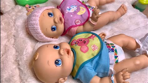 Baby Alive Twins Wets N Wiggles Morning Routine Brody And Bailey Youtube