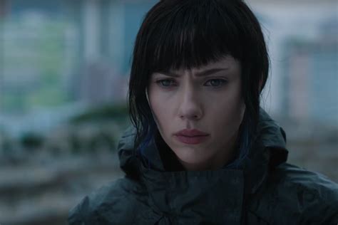 Watch Scarlett Johansson In The First Full Trailer For Ghost In The Shell Spin