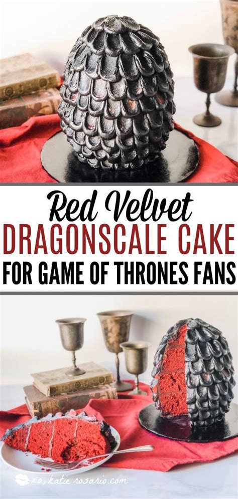 red velvet dragonscale cake for got fans this dragon egg cake is made with a foolproof red